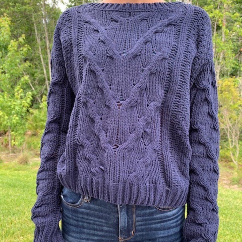Navy Aeropostale Sweater